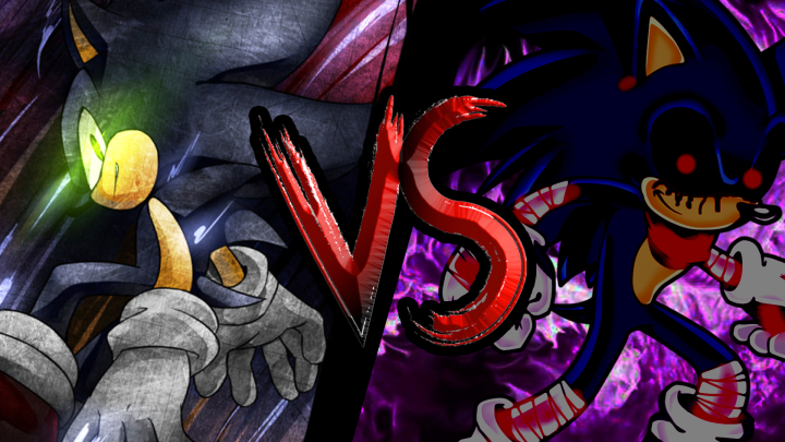 Dark Sonic vs Sonic.exe